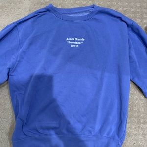 ariana grande sweetener crewneck
